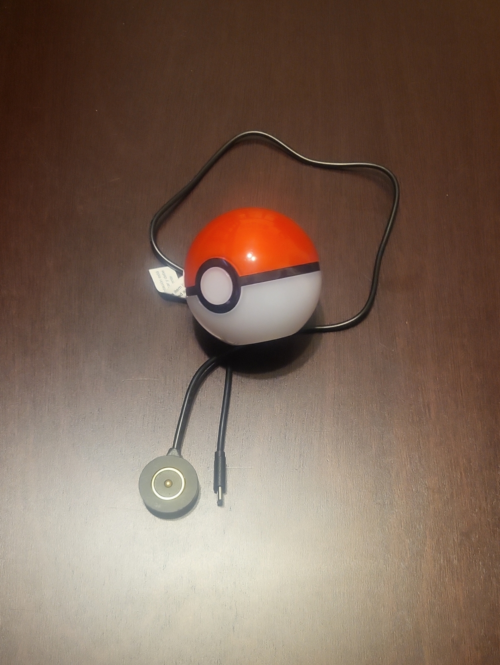 Poké Ball Light With USB Charger - Red & White